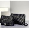 Buy cheap Black PU Shoulder Bag 34cm 22cm One Shoulder Messenger Bag from wholesalers