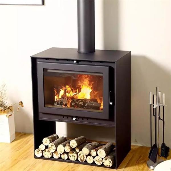 Buy cheap Free Standing Modern Steel Wood Burning Fireplace Stove For Indoor Heating from wholesalers