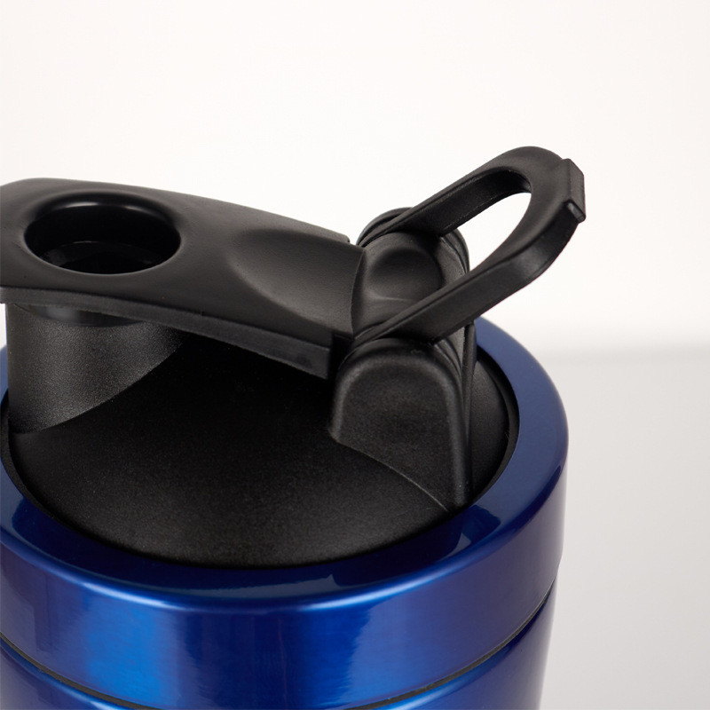 Upgraded Shaker Bottle For Protein Mixes, Protein Shaker Bottle(27oz), Shaker Bottle With Storage For Powder, Stainless Steel Shaker Bottle With Wire