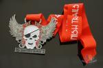 Eco - Friendly Skull Metal Award Medals Soft Enamel Filling Size 70*4MM