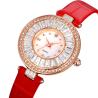 Buy cheap Round Case Casual Luxury Watch Quartz Leather Watch Waterproof For Lady from wholesalers