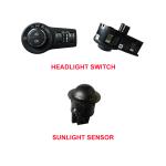 Automatic Adjustment Auto LED Lights Direct Replacement Metal Plastic