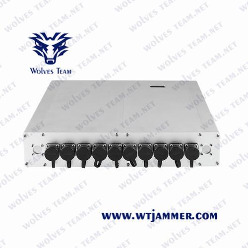 Buy cheap 40m 18W 3G 4G UHF VHF WiFi Bluetooth Signal Jammer from wholesalers
