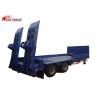 Buy cheap 2/3/4/ Axles Hydraulic Low Bed Semi Trailer 40-100 Tons Gooseneck Type from wholesalers