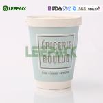 Popular 16oz disposable coffee cups , Hot Milktea double Wall Paper Cups 500ml