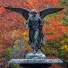 Buy cheap BLVE Bronze Angel Statue Pool Water Fountain Large Outdoor Sculptures Garden Fountains Decorative from wholesalers