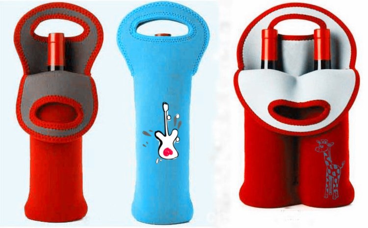 CHEAP wholesale high quality insulated neoprene beer bottle cooler bag