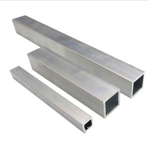 Buy cheap 304L Stainless Steel Square Hollow AISI Hairline Stainless Steel Box Tube from wholesalers