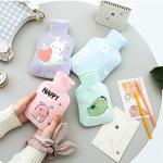 Buy cheap Hot Water Pouch Warm Flannel Flocking Hand Warmer Filled Mini Explosion-proof Portable Hot Water Bag Outdoor from wholesalers