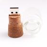 Buy cheap 16GB 32GB 64GB Wooden USB Flash Drive Bottle Shaped Glass Wine Stopper from wholesalers