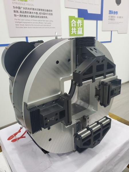 Single Bearing Full Stroke Main Chuck Of Laser Dedicated Pipe Cutting Quick