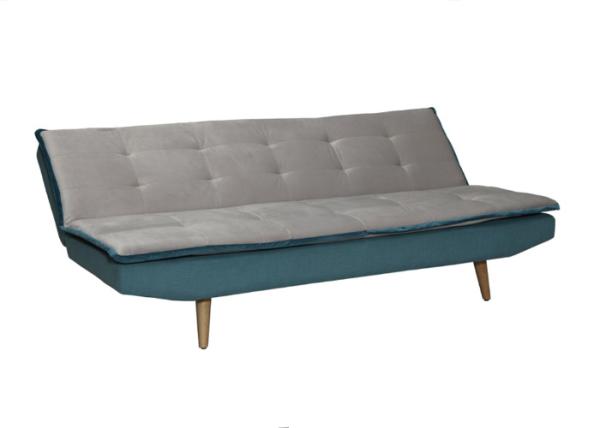 Buy cheap Color Mixed Functional Sofa Bed Lint Foam Material With Solid Wood Legs from wholesalers