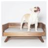 Buy cheap OEM ODM Wood Pet Furniture Luxury Modern Wooden Dog Bed Personalised from wholesalers