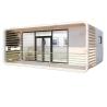 Buy cheap Competitive Price Outdoor Modular 20ft Tiny Homes Apple House Office Pods Coffee Shop Luxury Apartments Apple Cabin Living House from wholesalers