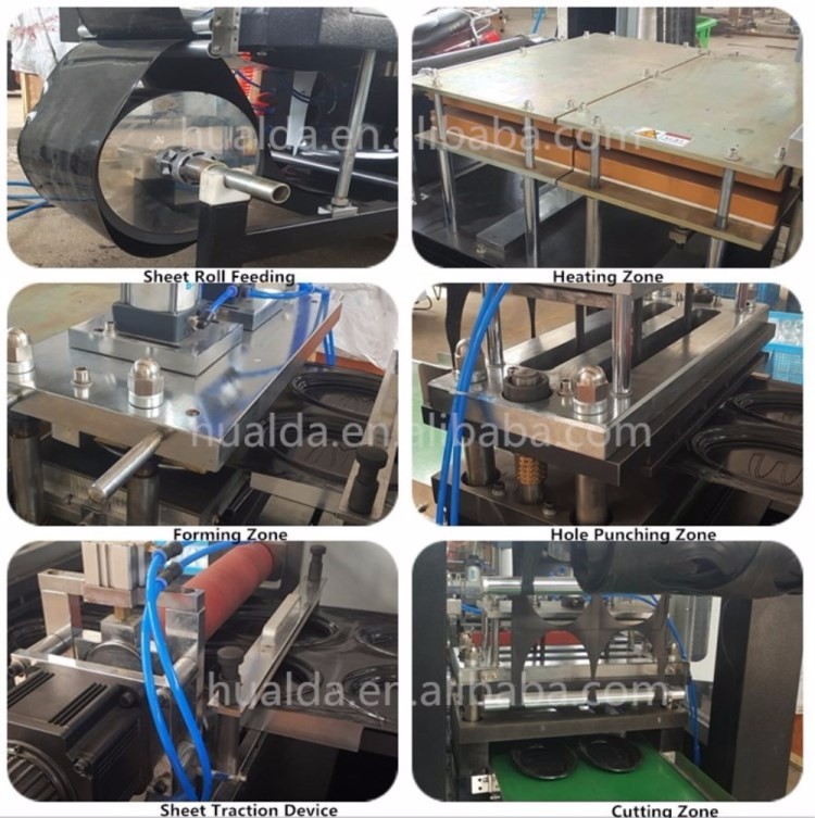 Food,Drinks Use PP Material cup lid cover cap making machine