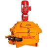 Buy cheap Steel Material Large Cement Mixer 3kw Mixing Power High Homogenization Orange Color from wholesalers