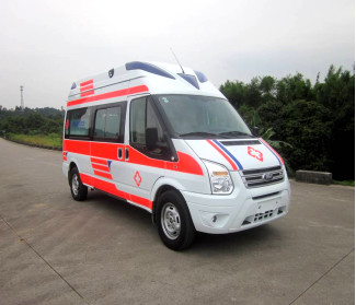 Ford Long Axle Medical Emergency Ambulance 9 Seat Front Rear Drive 4×2