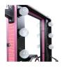 Buy cheap Aluminum Cosmetic Travel Case , Professional Makeup Vanity Box With Lights from wholesalers