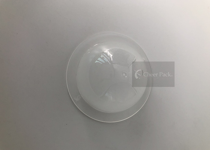 Transparent Color Scrub Mini Capsule Pack PP Material Round Bottom