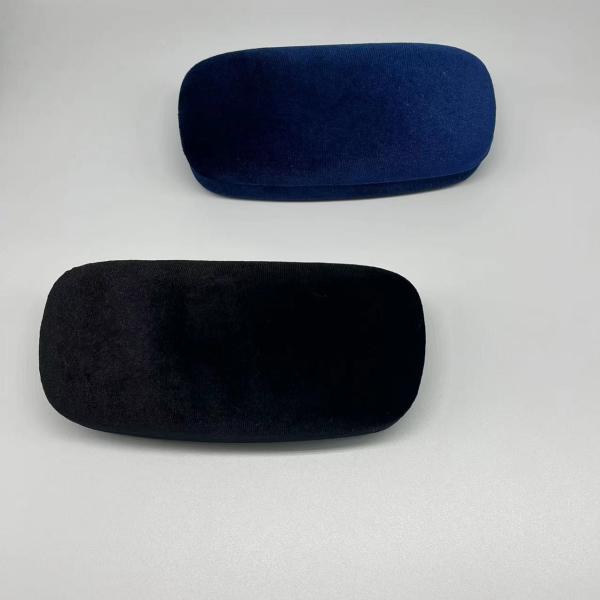 Buy cheap Shockproof Waterproof Leather Glasses Metal Eyeglass Case Fashion Velvet from wholesalers