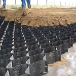 Road Basement HDPE Geocell for Gravel Stabilization and Retaining Wall