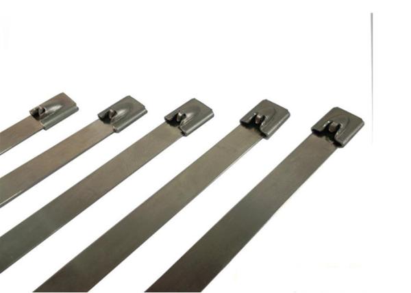 Buy cheap Strong Steel Stainless Steel Cable Ties Straps For Cable Wiring Prompt Delivery from wholesalers