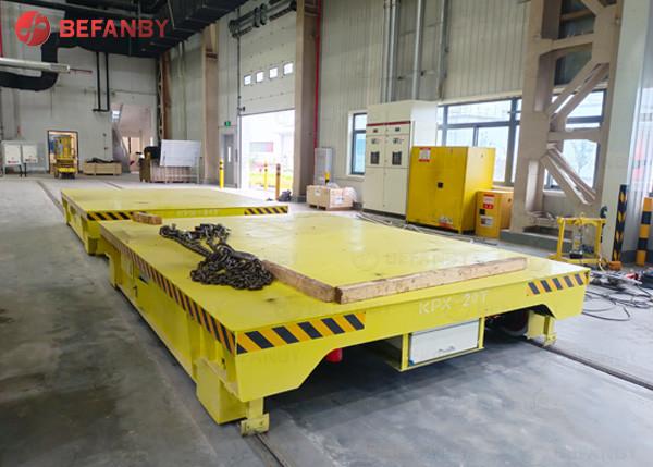 Buy cheap 12 Ton Long Distance Battery Operated Industy Transfer Cart On Rail from wholesalers