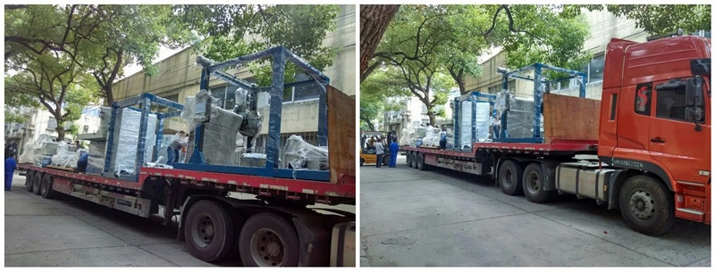 Heavy Duty Pvc Film Manufacturing Machine With Film Blowing Process 30KW Motor