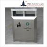 Buy cheap Recycled Brushed SS Classified Trash Can from wholesalers