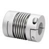 Buy cheap Aluminium Steel Bellows Shaft Coupling Clamping Motor For Indexing Step Motor from wholesalers