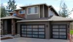 Remote Controlled Overhead Sectional Garage Door Automatic Electric Aluminum