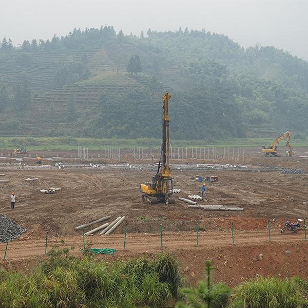 Buy cheap 50kN Used 90° Piling Rig For Earth Drilling Diesel 30m/Min from wholesalers
