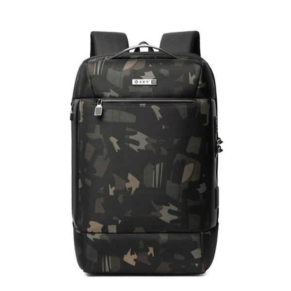 Buy cheap Anti Thief Business Laptop Backpack Large Capacity Nylon 15.6inch from wholesalers