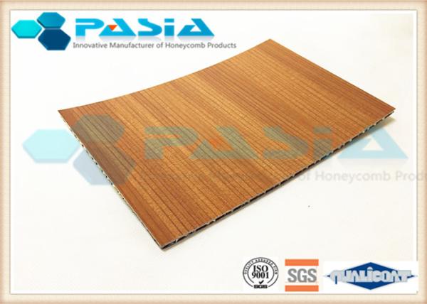 Buy cheap Wood Imitation Hexcel Honeycomb Panels , Lightweight Wood Panels Shockproof from wholesalers