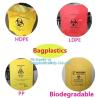 Buy cheap medical bag colorful infectious plastic disposable bags, Medical Consumables Biohazard Waste Bag Disposable HDPE LDPE pl from wholesalers