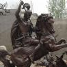 Buy cheap St. George Slaying The Dragon Statue Bronze Metal Craft Life Size Religious Custom from wholesalers