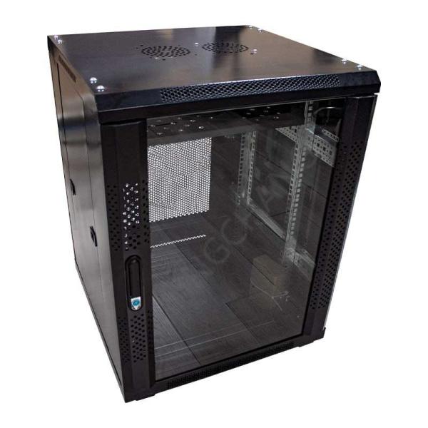 Buy cheap Key Locking 18U Network Rack With 4 Post Structure For Enhanced Organization from wholesalers