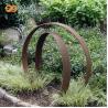 Buy cheap Large Outdoor 175cm Modern Corten Steel Sculpture Artwork With Smooth Curves from wholesalers