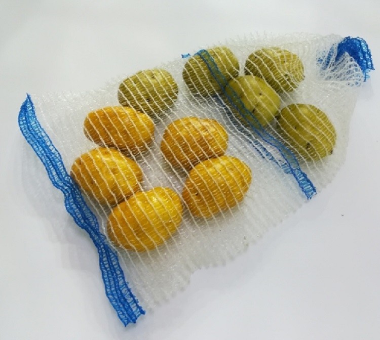 Potato Packing HDPE Raschel Mesh Netting Bags For Vegetables