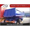 Buy cheap 12 Wheel Steel Dump Semi Trailer With Hyva Hydraulic Cylinder 3 Axles from wholesalers
