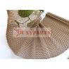 Buy cheap Installtion System Gold Aluminum Mesh Curtain from wholesalers