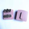 Buy cheap Hard Bond Redi Lock Grinding Shoes , 6 - 300 Grit Diamond Grinding Segments from wholesalers