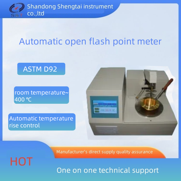 SK101 Automatic Opening Flash Point Meter With Atmospheric Pressure Correction