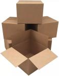 ISO 9001 / 14001 Certified Custom Size Packaging Shipping Boxes For Clothing