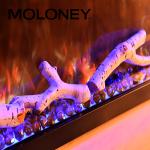 1840mm Fully Recessed Electric Fireplace 120V LED Display 6 Colors