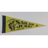 Buy cheap OEM Logo 15x30cm Felt Pennant Banner One Side Printed from wholesalers