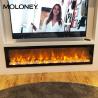Buy cheap 70" Indoor Flush Mount Electric Fireplace Bedroom Decoration Remote Control from wholesalers