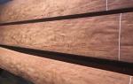 Buy cheap Strong Transverse Tensile Strength Burmese Pear Natural Wood Veneer For Durable from wholesalers