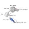 Buy cheap Sterilized PVC Cuff Tracheostomy Tube With Inner Cannula Tracheostomy Tube Factory Price from wholesalers