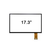 Buy cheap AG 17.3 Inch Anti Glare Touch Screen Projected Capacitive Touch Glass Multi product